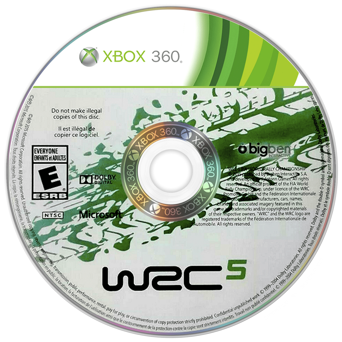 WRC 5 media 2 for Xbox 360